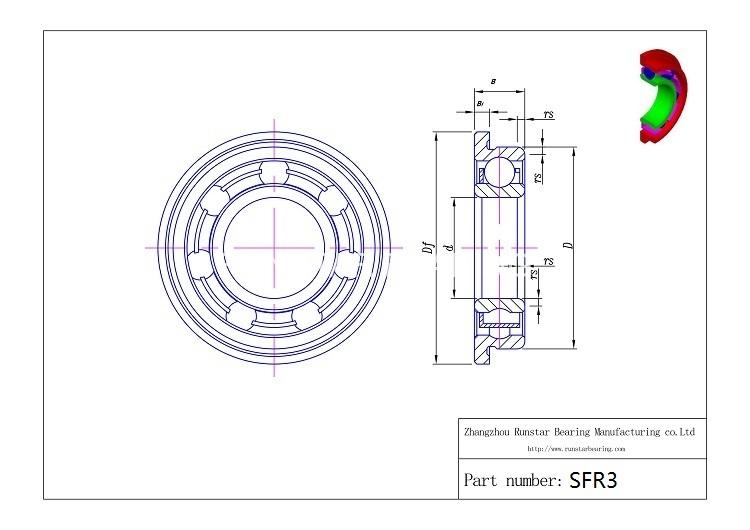 bearing china manufacturer sfr3 d