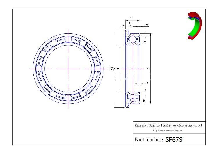 bearing manufacturer in china sf679 d